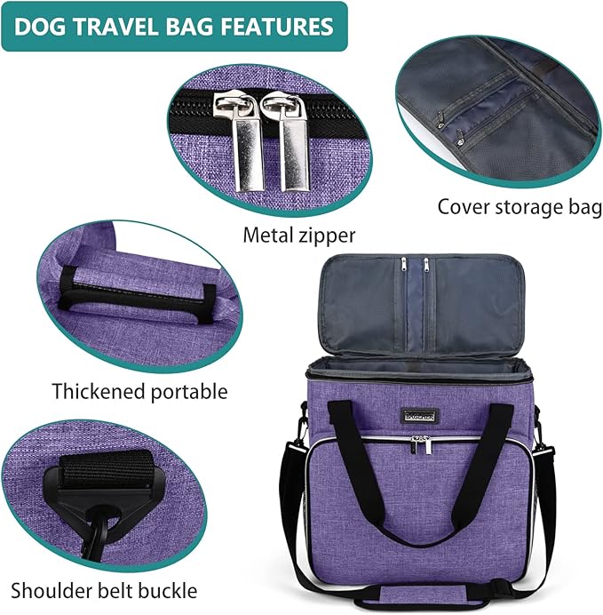 BAGLHER Dog Travel Bag, Pet Travel Bag, - Image 4