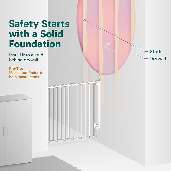 Cumbor Expandable 31.6-48" Baby Gate - Image 5