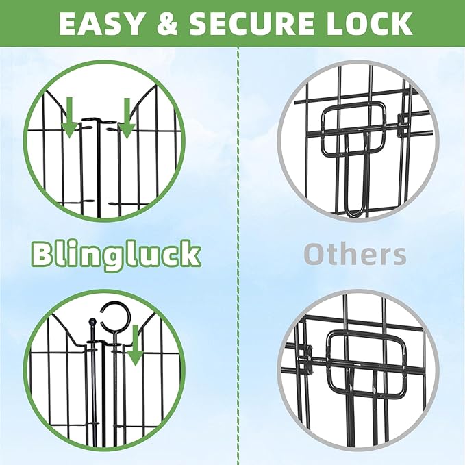 Decorative Metal Garden Fence - Image 8