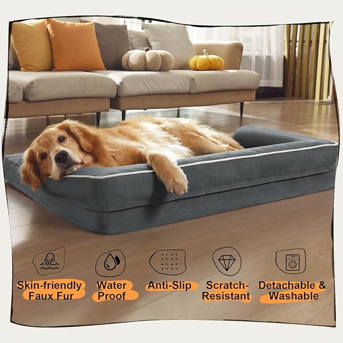 Small Dog Bed and Cat Sofa Waterproof Orthopedic Dog Beds - Image 6
