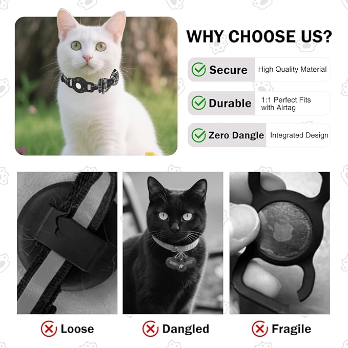 Airtag Cat Collar Breakaway - Image 6