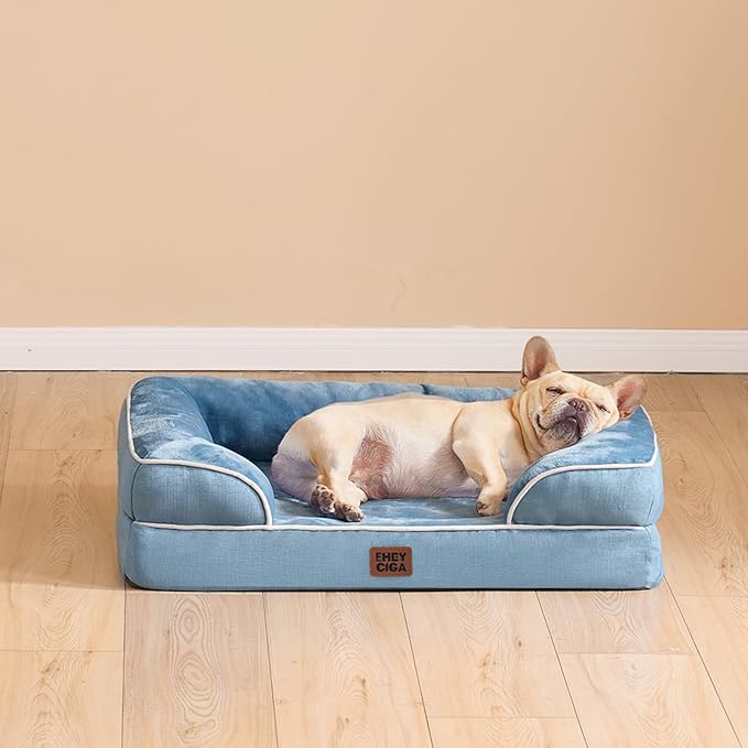 EHEYCIGA Orthopedic Dog Bed for Medium Dogs, Waterproof Memory Foam Medium Dog - Image 8