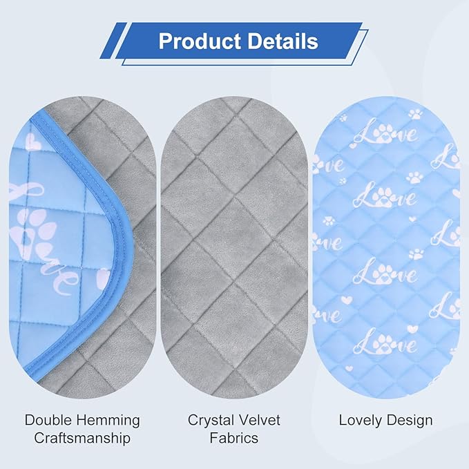 MH MYLUNE HOME Dog Cooling Mat 59" x 40" Arc-Chill Cool Fiber & Endothermic - Image 6