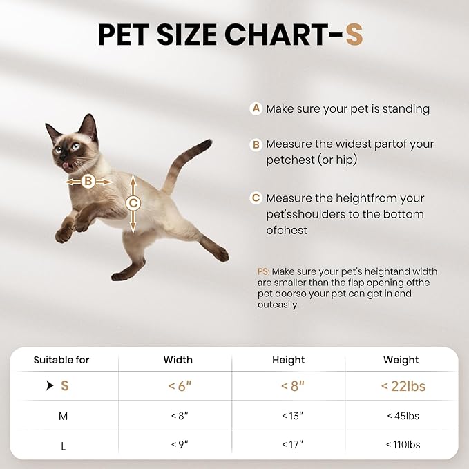 Cat Door, All Aluminum Small Dog Doggy Doggie Door - Image 5