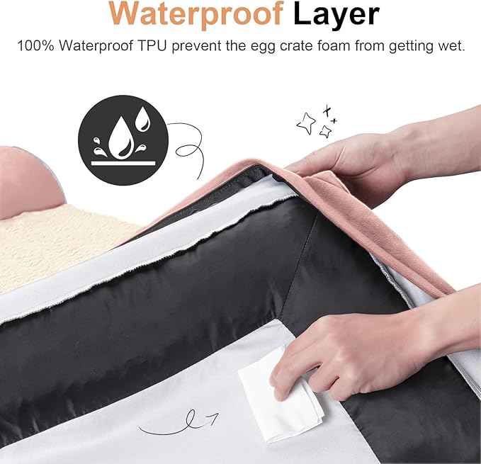 Medium Dog Bed Orthopedic Washable: Beds Bolster Medium Sized Dogs Bed Egg - Image 4