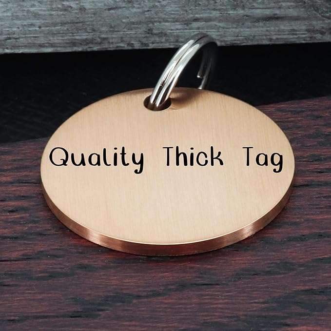 Ultra Joys Dog ID Tag, Custom Pet Tag, Personalized Dog Tags, Pet ID Tag - Image 8