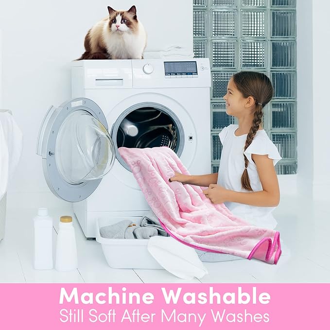 Premium Soft Dog Blankets for Large Dogs, Large Cat Blanket Calming Washable - Image 6