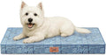 Outdoor Dog Bed for Small Dogs & Cats, Waterproof Dog Crate Mat Orthopedic Egg by TailStories