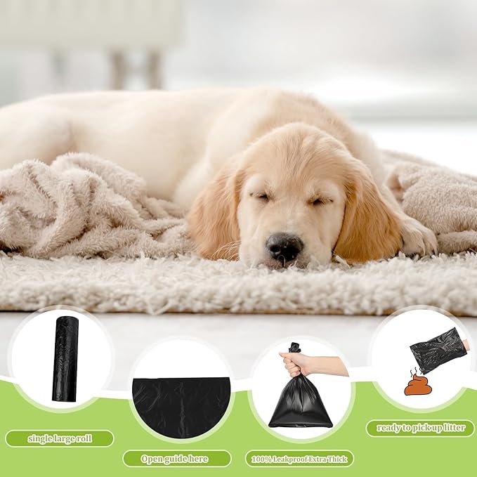 Sherr 15 Boxed Rolls 3000 Counts Dog Poop Bags Bulk Leak Proof Dog Waste Bags - Image 3