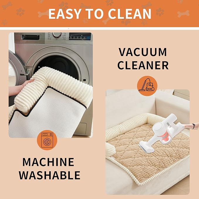 HAOMAIJIA Dog Couch Bed for Large Dogs, Non Slip Pet Couch Covers for Sofa - Image 7