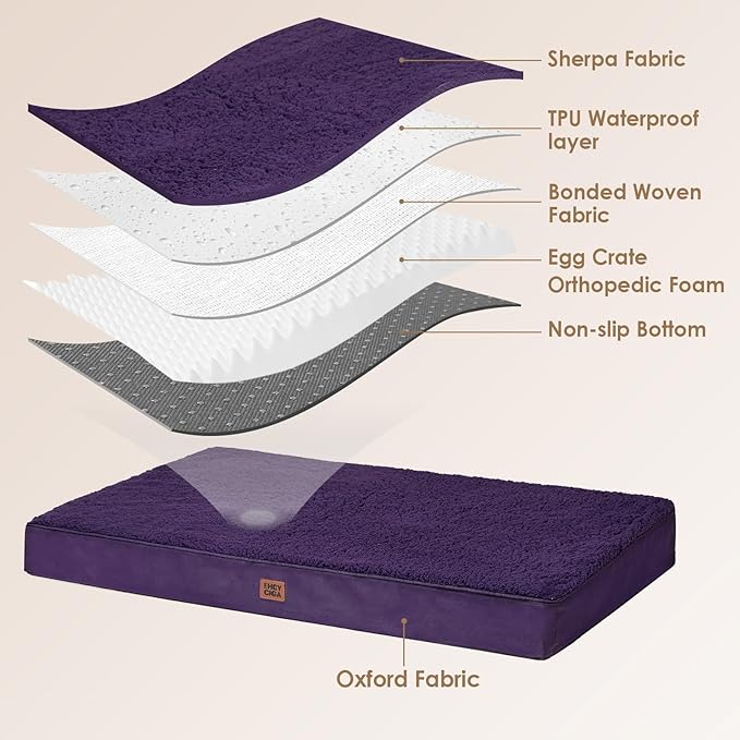 EHEYCIGA Orthopedic Dog Beds for Large Dogs - Image 4