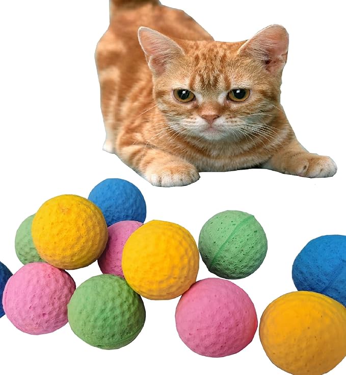 Cat Foam Ball Cat Sponge Ball Toy Soccer Toy - Image 7