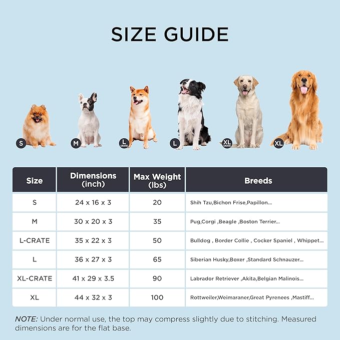 Bedsure Cooling Dog Beds Large Sized Dog - Image 7