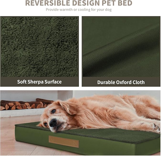 Orthopedic Dog Bed for Extra Large Dogs, XL Comfort Pet Mat for Large Sized Dog - Image 5