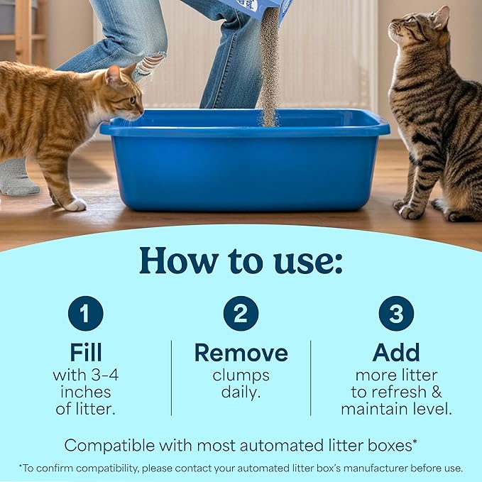 Fresh Step Clumping Cat Litter, Long Lasting Odor Control Kitty Litter - Image 4