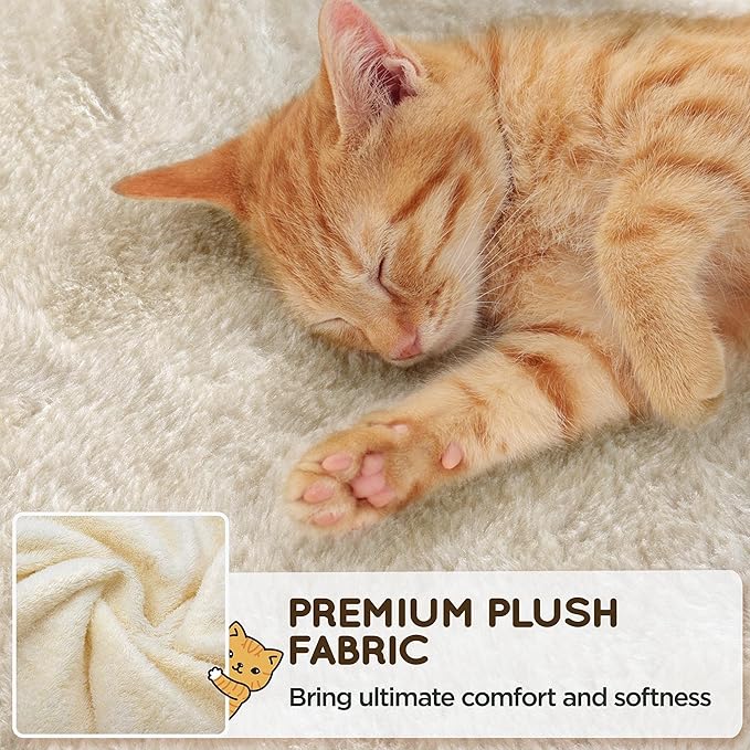 Yaheetech 54in Sturdy Cat Tree for Large Cats, Hammock & Top Perch, Indoor Pet - Image 5