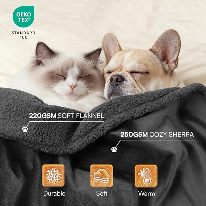 Luciphia Waterproof Pet Blanket, Liquid Pee Proof Dog Blanket - Image 3