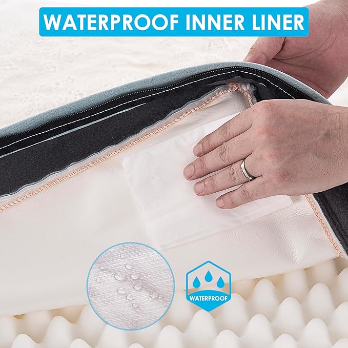 Orthopedic Dog Bed for Large Dogs and Extra Large Dogs, XL Waterproof Dog Bed - Image 2