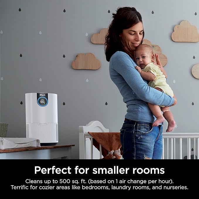 Shark Air Purifiers For Home Pets, 2 Pack, Pet Hair, HEPA Air Filter, 500 Sq Ft - Image 3