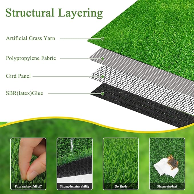 Bsmathom Artificial Grass Rug - Image 5
