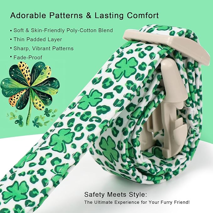 St Patricks Day Dog Collar for Giant Large Dogs - Image 5