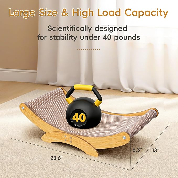 Cat Scratcher Bed for Indoor Cats - Image 4