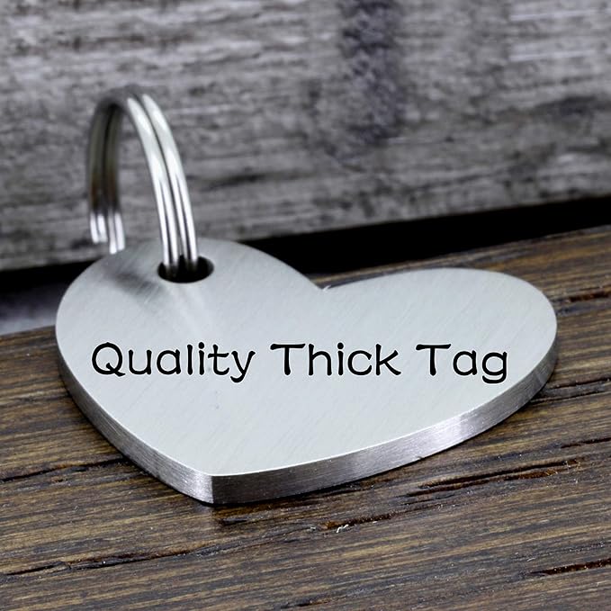 Ultra Joys Dog ID Tag, Custom Dog Tag Personalized Cat Tag, Pet ID Tag - Image 8