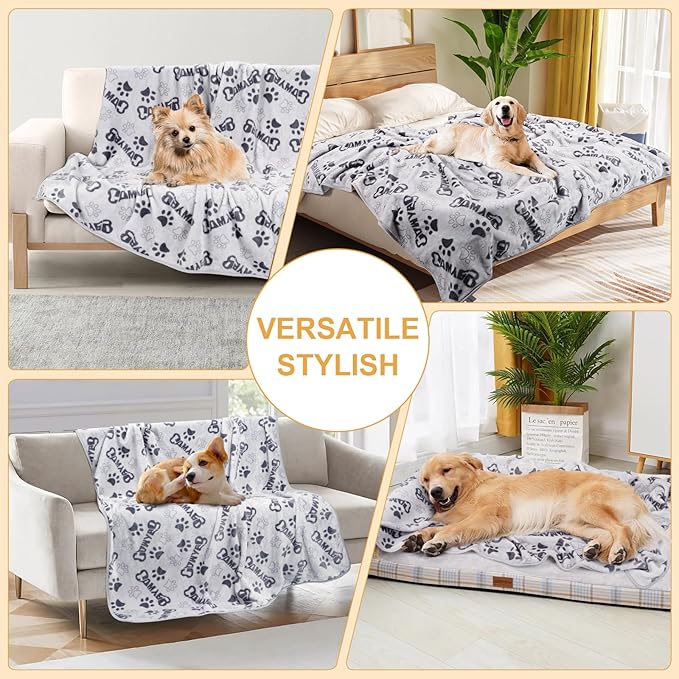 Dog Blanket, Premium Soft Dog Blanket Washable, 41x31inch Puppy Essentials Dog - Image 5