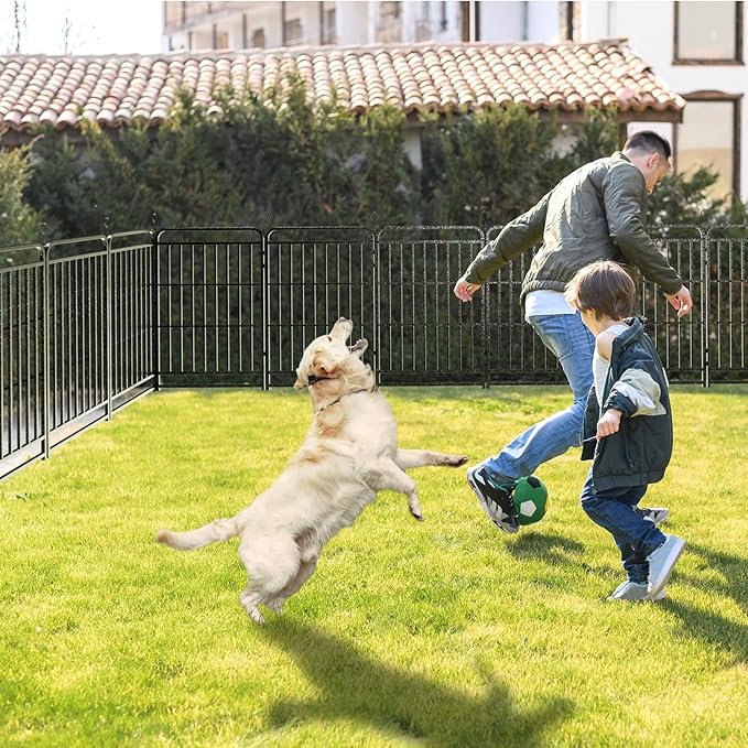 Heavy Duty Dog Playpen: 12 Steel Panels 40" Height, Square Steel Pipe - Image 6