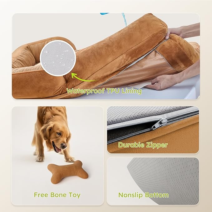 Dog Beds for Large Dogs, Orthopedic Dog Bed - Image 6