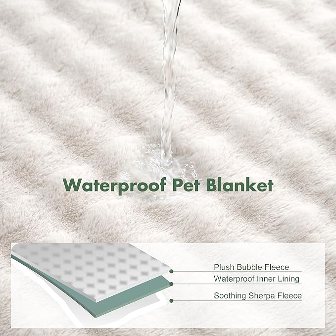 Soft Cozy Waterproof Puppy Blankets - Image 3