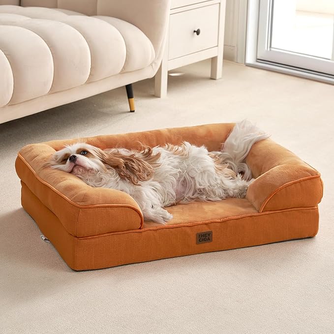 EHEYCIGA Orthopedic Dog Bed for Small Dogs, Waterproof Memory Foam Small Dog - Image 9