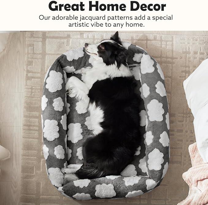 JOEJOY Large Dog Beds Large Sized Dog, Rectangle Washable Orthopedic Pet Bed - Image 3