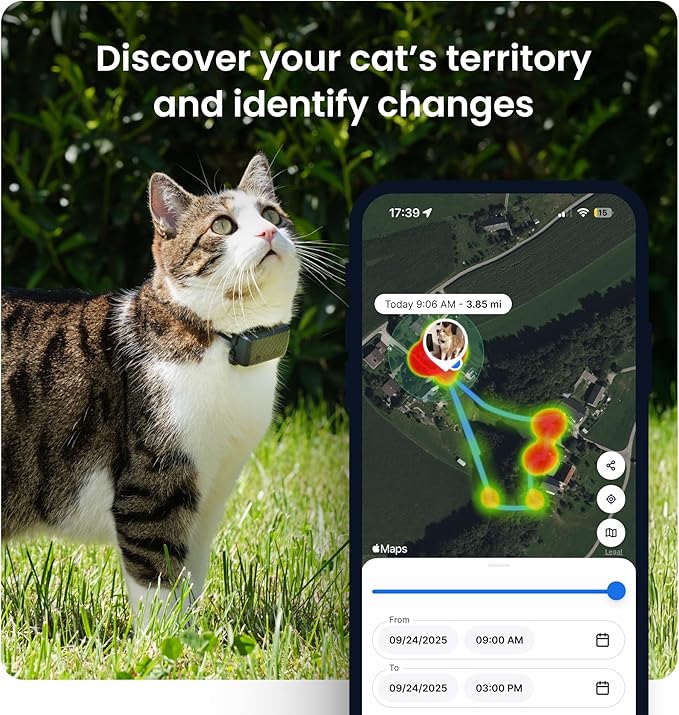 Tractive Smart Cat GPS Tracker | Real-Time Location & Wellness Monitoring - Image 5