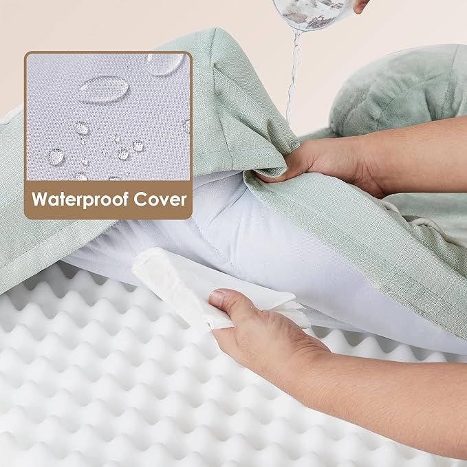 EHEYCIGA Orthopedic Dog Beds for Extra Large Dogs, Waterproof Memory Foam XXL - Image 3