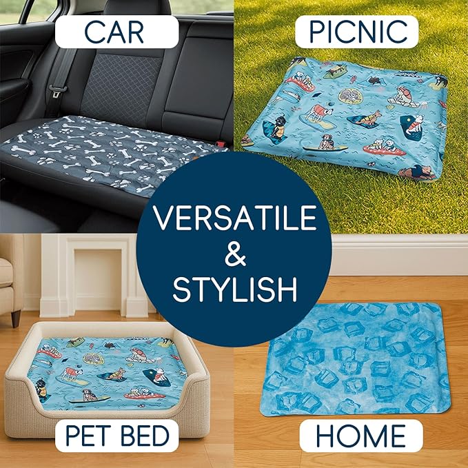 Cooling Pad for Large Dog, Instant Pet Cool Mat, Comfortable Cool Pet Mat for - Image 6