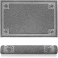 Pet Feeding Mat for Large Dogs and Cats 35" x 25" Flexible and Waterproof Dog by STELLAIRE+CHERN