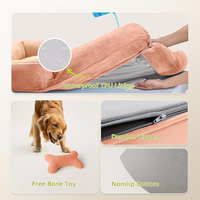 XXL Dog Bed for Extra Large Dogs, Giant Orthopedic Dog Bed - Image 7