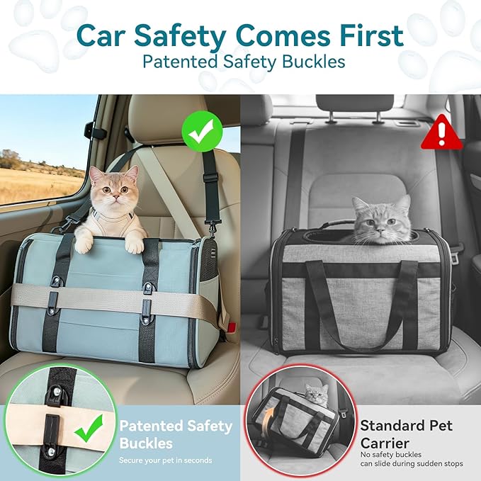 PETSFIT Soft-Sided Cat Carrier - Image 2