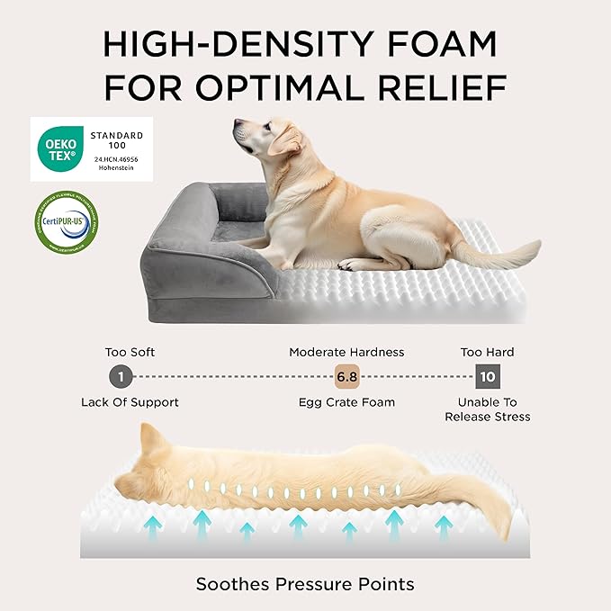 Bedsure Orthopedic Dog Beds for Small Dogs - Image 3