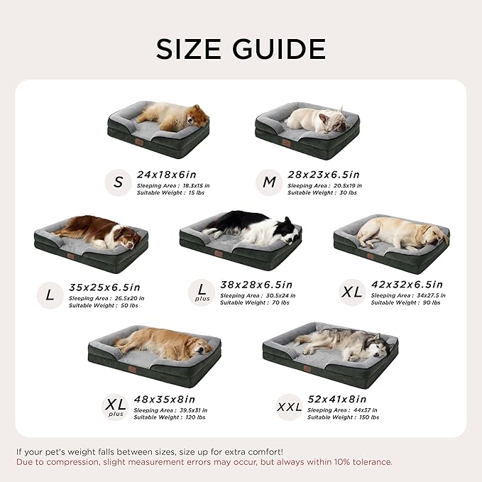 Bedsure XL Plus Orthopedic Dog Bed - Image 7