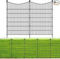 8 Panels No Dig Dog Fence Outdoor by OutdoorFence