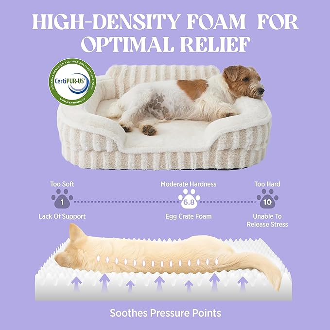 LE SURE Cute Dog Beds for Extra Large Dogs, Orthopedic Waterproof XL Pet Bed - Image 4