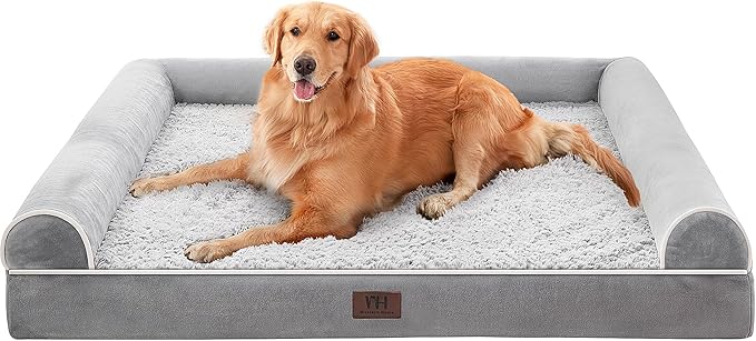 WESTERN HOME Large Dog Bed, Orthopedic Dog Beds by WESTERNHOME