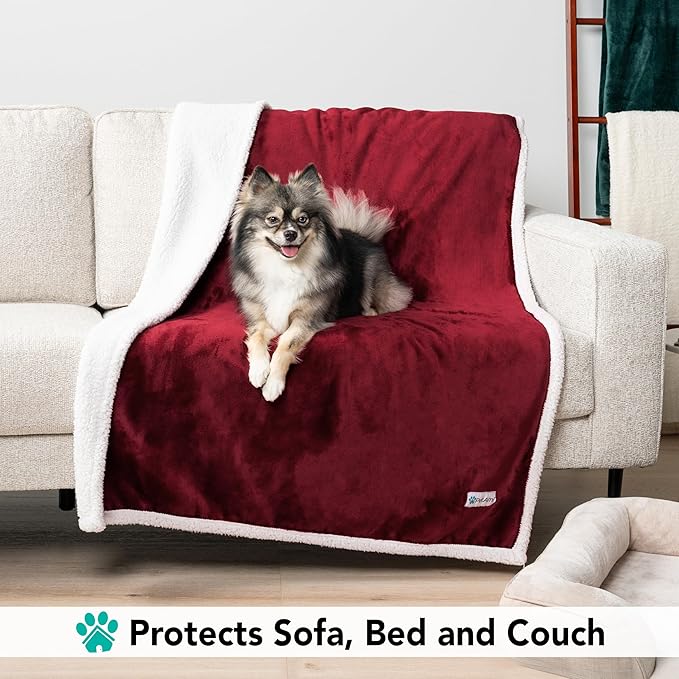 PetAmi Dog Blanket for Medium Large Dogs, Pet Bed Blanket Cat Puppy Kitten - Image 3