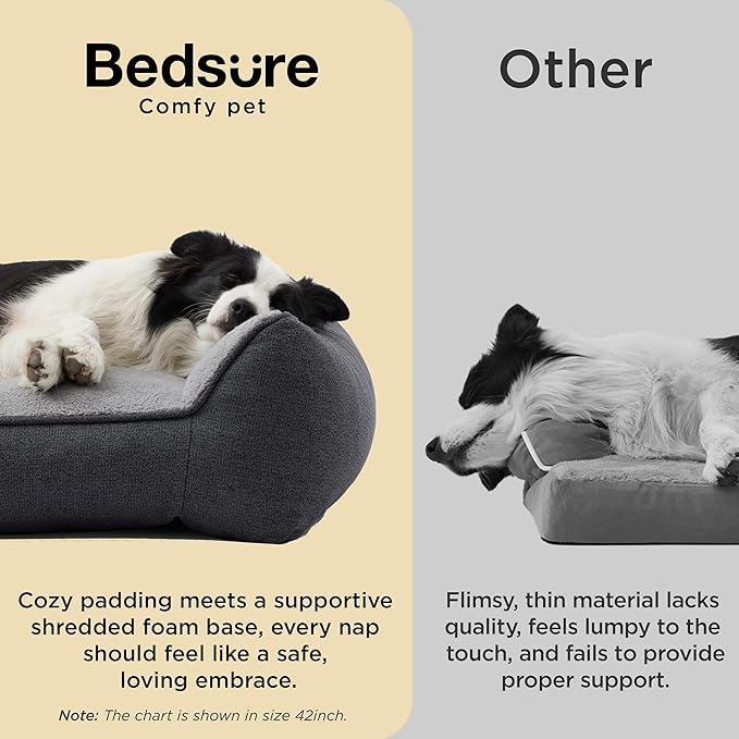 Bedsure SupportMax™ XL Pro Orthopedic Dog Beds Large Sized Dog - Image 3