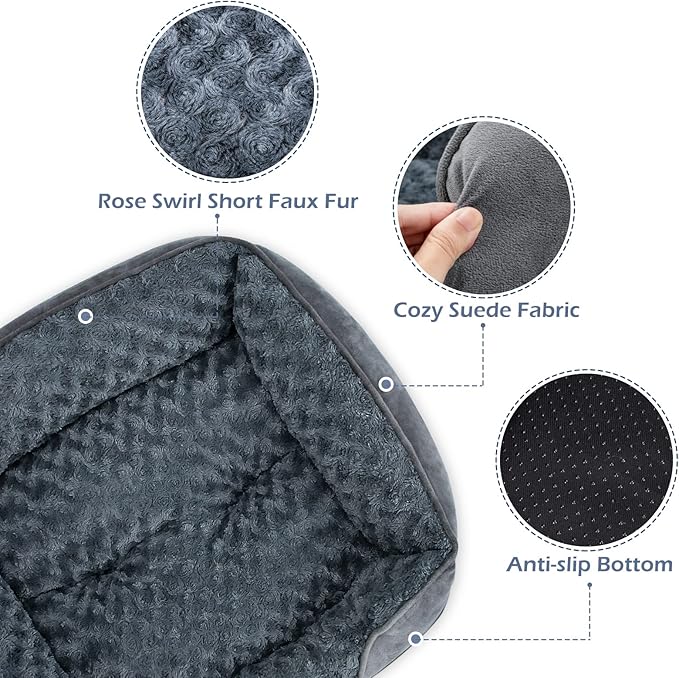 INVENHO X-Large Dog Bed for Large, Small Dogs - Image 3