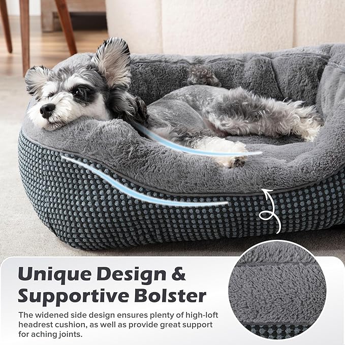INVENHO Small Dog Bed for Small Dogs, Cat Beds for Indoor Cats Washable - Image 4