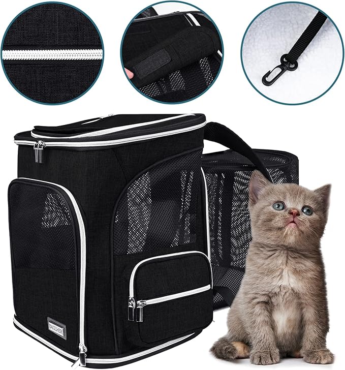 BAGLHER Expandable Pet Carrier Backpack，Pet Backpack - Image 4