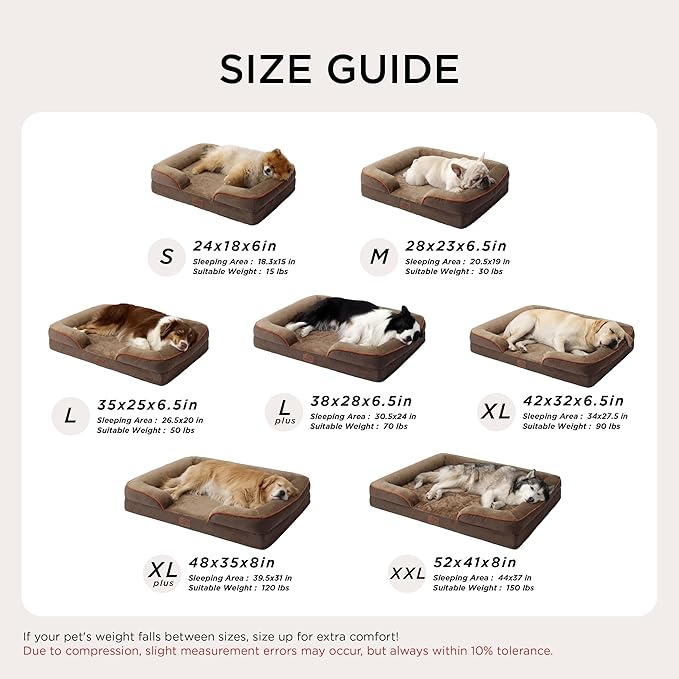 Bedsure L Plus Orthopedic Dog Bed - Image 7
